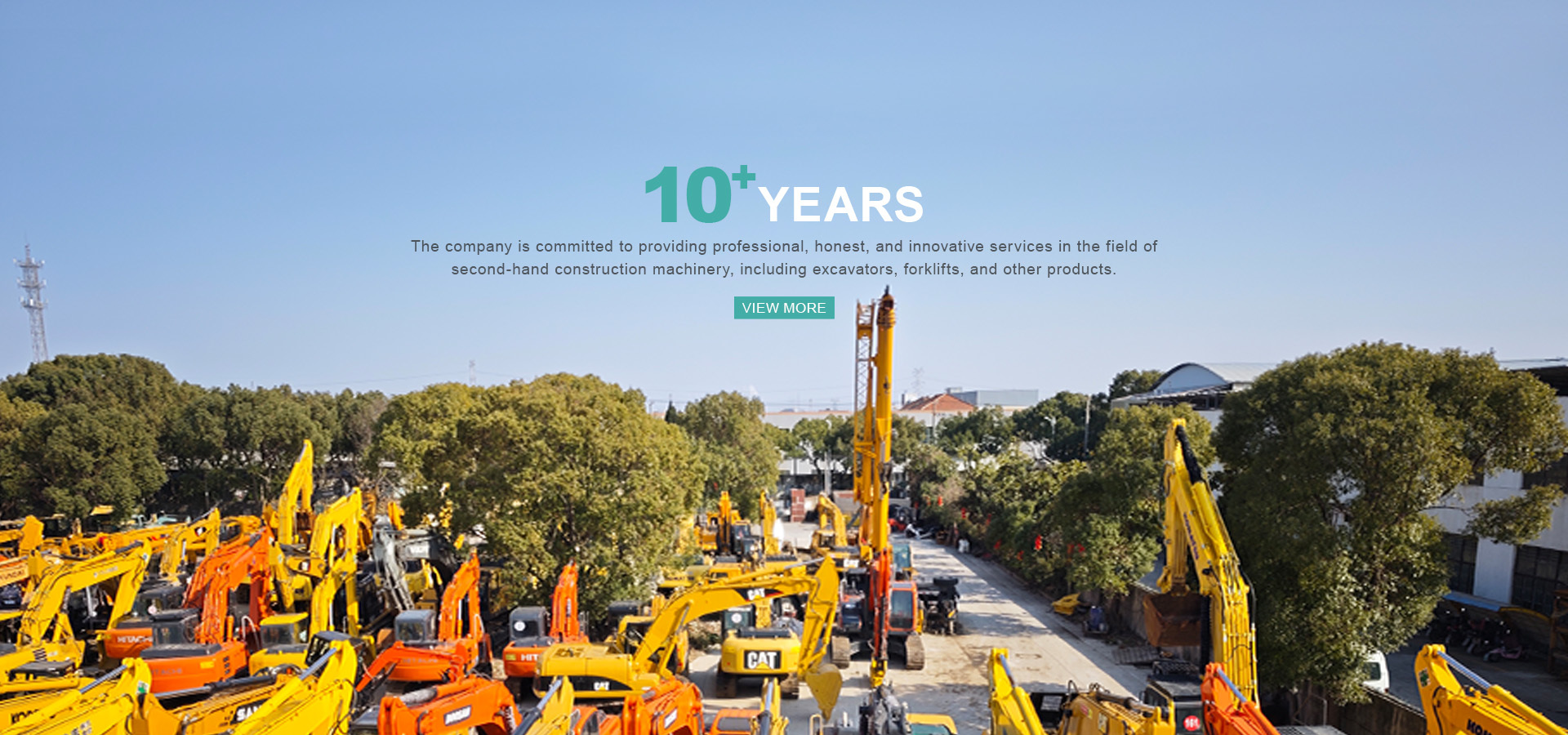 qualité Machines de construction utilisées usine