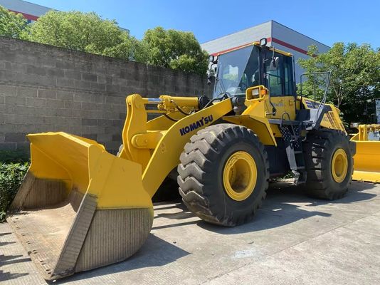 qualité  Used Komatsu WA470 Wheel Loader with 204 KW Engine 1 Year Warranty for Earthmoving Machinery usine
