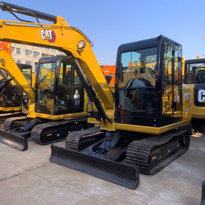 Construction jaune Cat305 Excavateur d'occasion Excavateur de chenille d'occasion 5400kg
