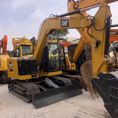 7210 kg Excavateur CAT d'occasion de grande taille Excavateur hydraulique à rampe de seconde main CAT307