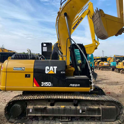 Excavateur hydraulique à rampe utilisée CAT 315D2 pour l'agriculture / la construction