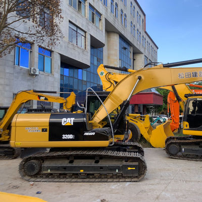 Excavateur à rouleaux de deuxième main CAT Excavateur hydraulique CAT320D2L Équipement de construction