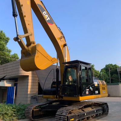 Excavateur d'occasion pour l'agriculture CAT Excavateur à remorqueuse d'occasion CAT325D Couleur jaune