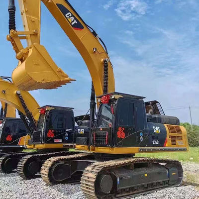 CAT336D Excavatrice hydraulique utilisée CAT Robuste machines de déplacement de terre d'occasion