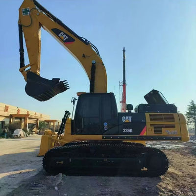 CAT336D Excavatrice hydraulique utilisée CAT Robuste machines de déplacement de terre d'occasion