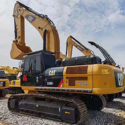 CAT336D Excavatrice hydraulique utilisée CAT Robuste machines de déplacement de terre d'occasion