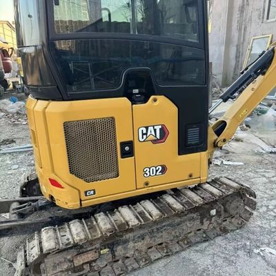 Traitement des matériaux Vieille mini-excavatrice Excavatrice Cat302 Machines de déplacement de terre