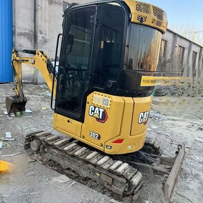 Traitement des matériaux Vieille mini-excavatrice Excavatrice Cat302 Machines de déplacement de terre