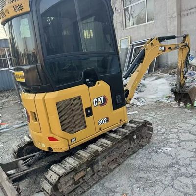 Traitement des matériaux Vieille mini-excavatrice Excavatrice Cat302 Machines de déplacement de terre