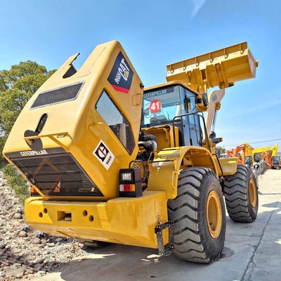 Construction chargeuse de remorqueuse utilisée CAT 966H 6T Charge de deuxième main Tracteur chargeuse de remorqueuse