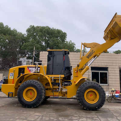 Charge de 5 tonnes 147 KN Chargeur à roues usagé CAT 950GC Contrôle hydraulique
