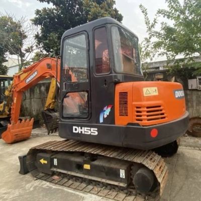 Mini-excavatrice DOOSAN 55 Excavatrice à rampe équipement de construction