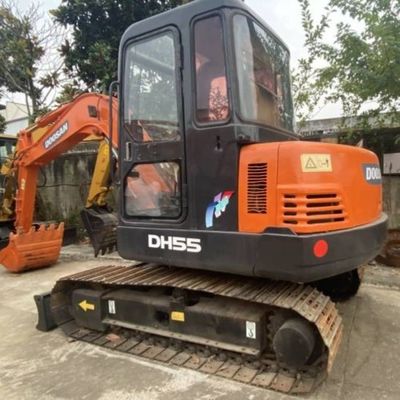 Mini-excavatrice DOOSAN 55 Excavatrice à rampe équipement de construction