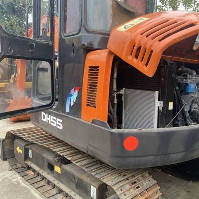 Mini-excavatrice DOOSAN 55 Excavatrice à rampe équipement de construction