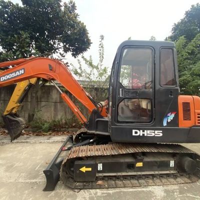 Mini-excavatrice DOOSAN 55 Excavatrice à rampe équipement de construction