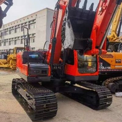 Utilisé Doosan DH140 12 tonnes Excavateur à chenille Vieille terre de déplacement des machines