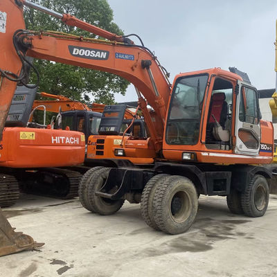 Équipement d'excavatrice de seconde main DOOSAN 150W-7 39.7kW