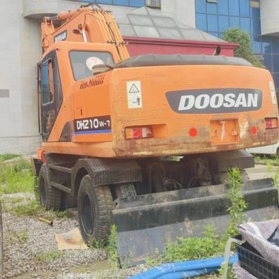 Doosan 210w équipement de construction d'occasion Excavatrice hydraulique à rampe 19800 Kg