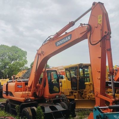 Doosan 210w équipement de construction d'occasion Excavatrice hydraulique à rampe 19800 Kg
