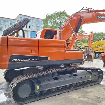 Utilisé DOOSAN Excavateur hydraulique DH225 équipement de creusement