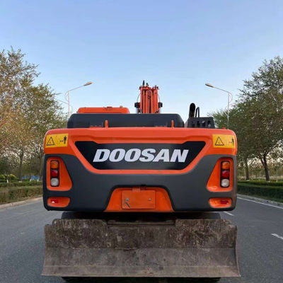 Doosan DX210W Excavateur à roues d'occasion Mini hydraulique Excavateur d'occasion 20100 kg