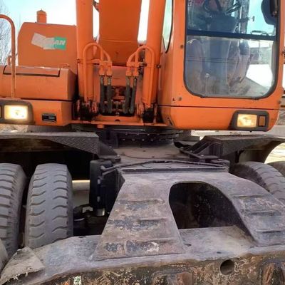 Excavateur à roues utilisées Doosan 210w-7 Excavateur à roues utilisées 115 kW Pour l'industrie minière