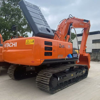 Type hydraulique utilisé HITACHI Excavator Hitachi Zax200 Machines de construction de seconde main