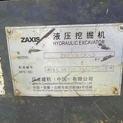 Excavateur mini hydraulique HITACHI Zax210 pour travaux de démolition