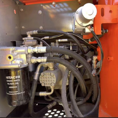 Excavatrice utilisée Hitachi ZX120 pour la construction urbaine