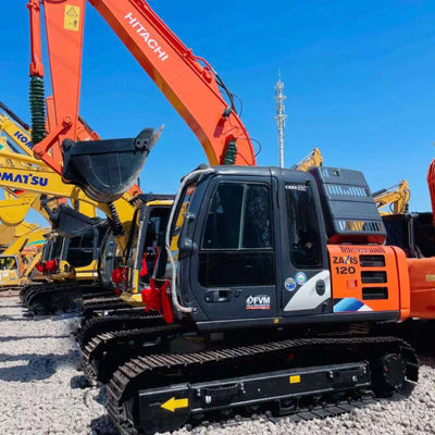 Excavatrice utilisée Hitachi ZX120 pour la construction urbaine