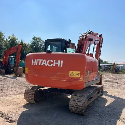 Hitachi Zx130 Excavateur d'occasion 69kw Équipement de construction Excavateur à rampe