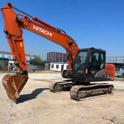 Hitachi Zx130 Excavateur d'occasion 69kw Équipement de construction Excavateur à rampe