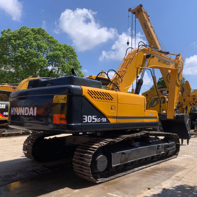 30200kg Excavatrice utilisée Hyundai HYUNDAI 305LC-9S 198KW Excavatrice à rampe