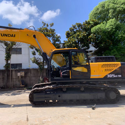 30200kg Excavatrice utilisée Hyundai HYUNDAI 305LC-9S 198KW Excavatrice à rampe