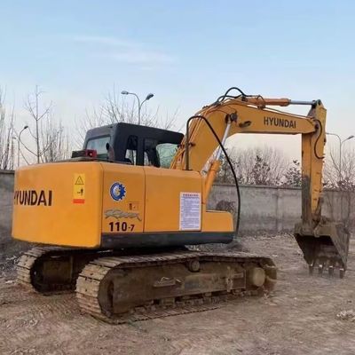 Hyundai R110-7 Excavateur à rouleaux d'occasion Excavateur d'occasion 11200kg 0,30-0,59m3 Seau