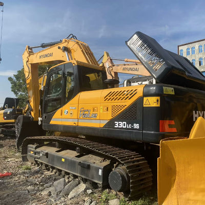 Équipement de déplacement de terre utilisé Hyundai 330 Crawlerl Excavator 32,84 tonnes d'occasion
