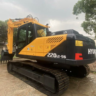 Type de roue Excavateur Hyundai utilisé Excavateur Hyundai 220lc-9s d'occasion