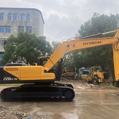 Type de roue Excavateur Hyundai utilisé Excavateur Hyundai 220lc-9s d'occasion