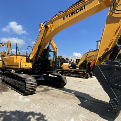 125 kW Excavateur Hyundai d'occasion Hyundai 305lc-9s Excavateur hydraulique à ramper Couleur jaune