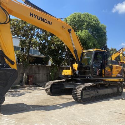 125 kW Excavateur Hyundai d'occasion Hyundai 305lc-9s Excavateur hydraulique à ramper Couleur jaune