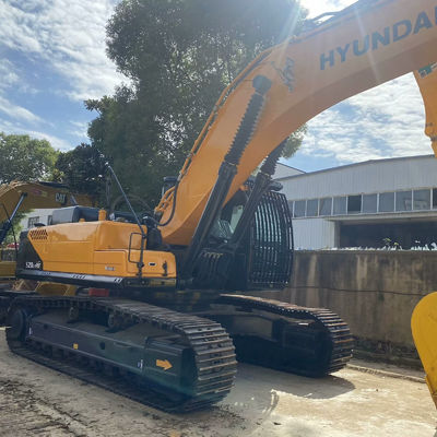 Hyundai 520 Excavateur d'occasion Traitement de matériaux de vieilles machines de construction