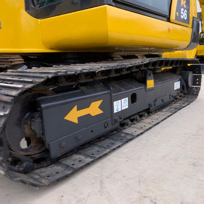 Excavatrice utilisée par le robot d'exploration Komatsu Pc56 Excavateurs de seconde main Haute efficacité opérationnelle