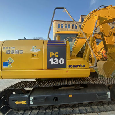 Mini-excavatrice utilisée Komatsu Pc130 équipement d'excavatrice d'occasion pour la construction
