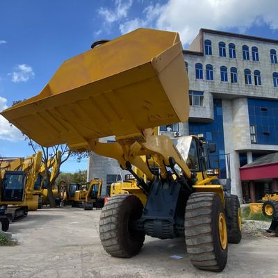 Travaux de construction Utilisé Komatsu WA470 chargeur 204kW refroidissement à l'eau chargeurs de seconde main