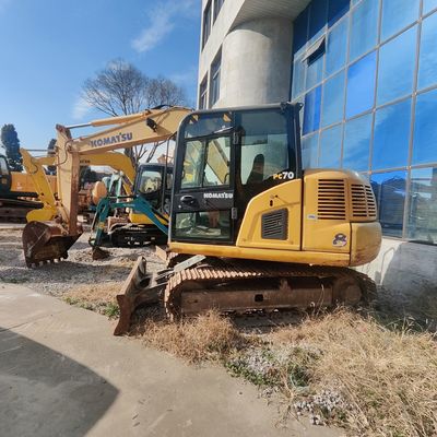 Excavateur mini utilisé pour l'industrie hydraulique Komatsu 70 6500 KG