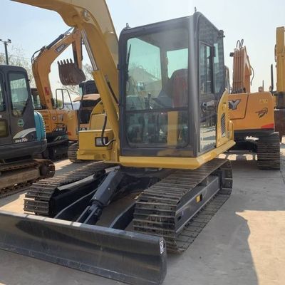 Excavateur mini utilisé pour l'industrie hydraulique Komatsu 70 6500 KG