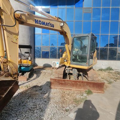 Excavateur mini utilisé pour l'industrie hydraulique Komatsu 70 6500 KG