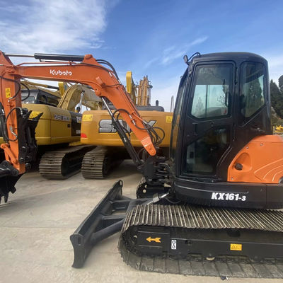 Excavateur mini utilisé pour la construction Kubota 161-3 5675 kg Pour le génie de la construction