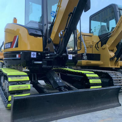 Terre en mouvement utilisée SANY 35U Excavator Digger refroidissement de l'eau Couleur jaune