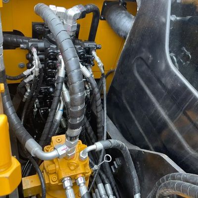 Une mini-pelée utilisée jaune SANY 95c Excavatrice d'occasion 9180kg